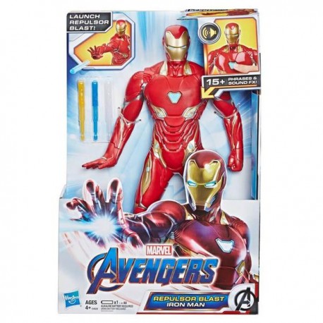 MARVEL AVENGERS: ENDGAME - IRON MAN RAYO REPULSOR E4929-JuguetesPlaneta-PREMIUM