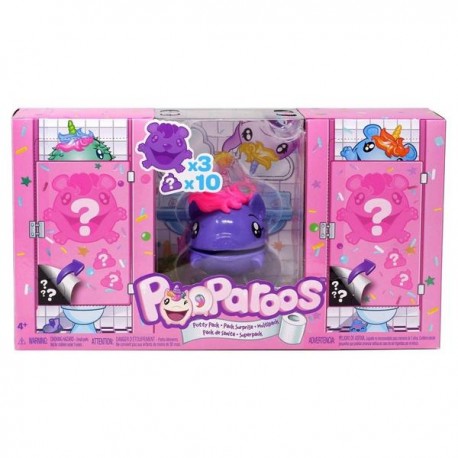 POOPAROOS PERSONAJE Y COMIDITA - MORADO GGF48-JuguetesPlaneta-PREMIUM