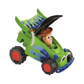 TOY STORY FP VEHICULOS POP UP - COCHE DE CARRERAS DE WOODY GFC83-JuguetesPlaneta-PREMIUM