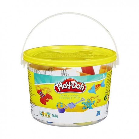 PLAY-DOH MINI CUBETA DE PLAY-DOH - PLAYA 23414-JuguetesPlaneta-PREMIUM