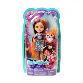 ENCHANTIMALS MUÑECAS - FELICITY FOX DVH87-JuguetesPlaneta-PREMIUM