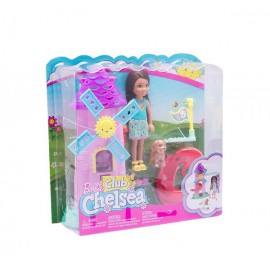 BARBIE CLUB DE CHELSEA - MOLINO DE GOLF FDB32-JuguetesPlaneta-PREMIUM