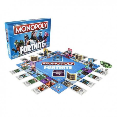 MONOPOLY EDICIÓN FORTNITE E6603-JuguetesPlaneta-PREMIUM