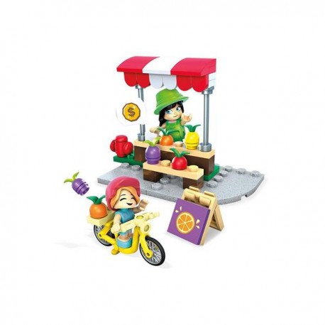 MEGA CONSTRUX CARRITO DE FRUTAS FNT87-JuguetesPlaneta-PREMIUM