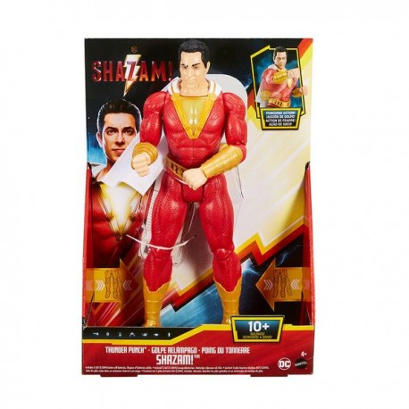 DC COMICS SHAZAM FIGURA DE 12 PULGADAS CON SONIDOS GGY38-JuguetesPlaneta-PREMIUM