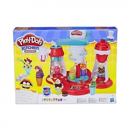 PLAY- DOH SUPER MAQUINA DE HELADOS E1935-JuguetesPlaneta-PREMIUM