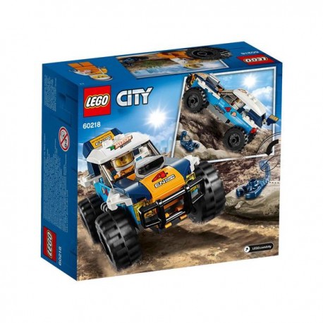 COCHE DE RALLY DEL DESIERTO - LEGO CITY 60218-JuguetesPlaneta-PREMIUM