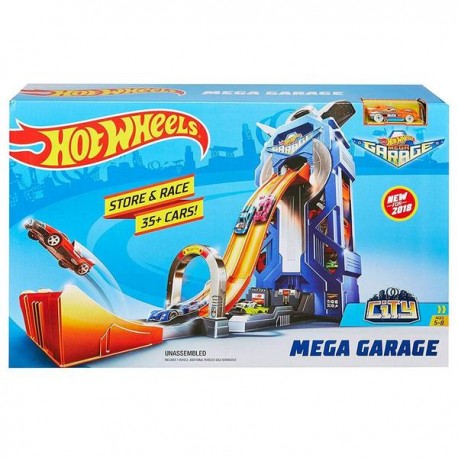 HOT WHEELS MEGAGARAGE FTB68-JuguetesPlaneta-PREMIUM