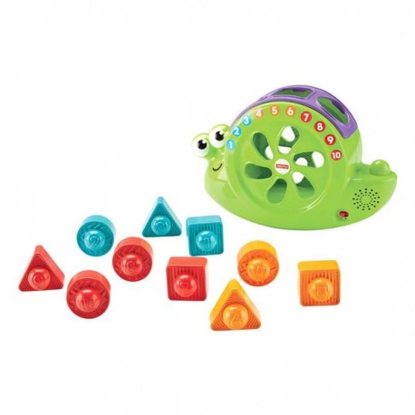 FISHER-PRICE SLA ROCKN SORT SNAIL PAIL FRB80-JuguetesPlaneta-PREMIUM