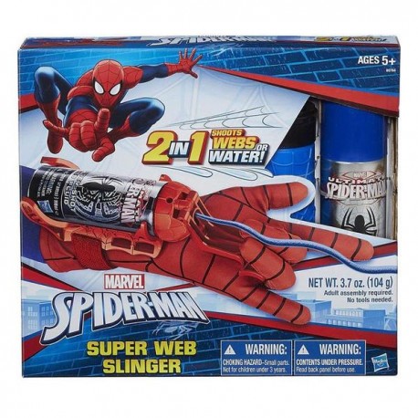MARVEL SPIDER MAN SUPER WEB SLINGER B9764-JuguetesPlaneta-PREMIUM