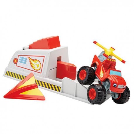 BLAZE TRANSFORMING TURBO LAUNCHER CGK15-JuguetesPlaneta-PREMIUM