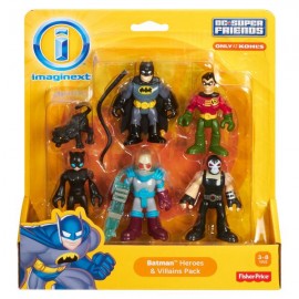 IMAGINEX DC SUPER FRIENDS FIGURAS BCV33-JuguetesPlaneta-PREMIUM