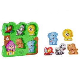 FISHER-PRICE ROMPECABEZAS SONIDOS DE ANIMALES CGN03-JuguetesPlaneta-PREMIUM