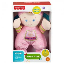 FISHER-PRICE MI PRIMERA MUÑECA N0662-JuguetesPlaneta-PREMIUM