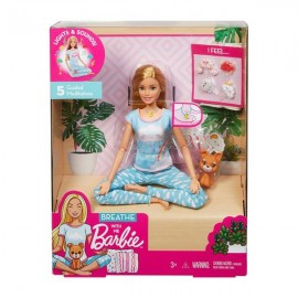 BARBIE MEDITA CONMIGO GNK01-JuguetesPlaneta-Barbie