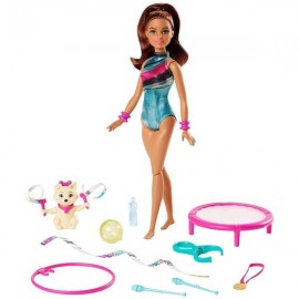 BARBIE DREAMHOUSE ADVENTURES TERESA GIMNASTA GHK24-JuguetesPlaneta-Barbie