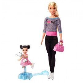 BARBIE CONJUNTOS MUÑECAS DE DEPORTES - PATINADORA FXP37-JuguetesPlaneta-Barbie