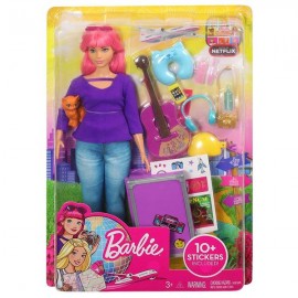 BARBIE EXPLORA Y DESCUBRE DAISY FWV26-JuguetesPlaneta-Barbie