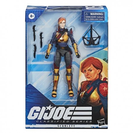 G.I. Joe Classified Series Scarlett E8346-JuguetesPlaneta-PREMIUM