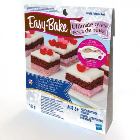 EBO FOOD MIXES - PASTEL DE RED VELVET Y FRESA E8606-JuguetesPlaneta-PREMIUM